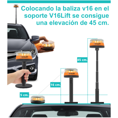 PACK V16LIFT-B-Estuche+V16Lif+ Chaleco